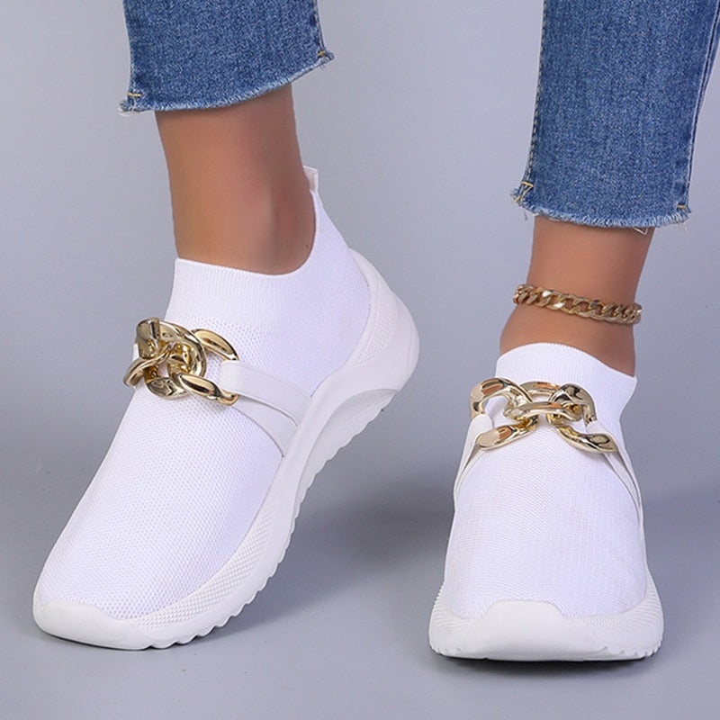 Chaussures orthopédiques blanches à lacets pour femme • Boutique  orthopédique (FR)