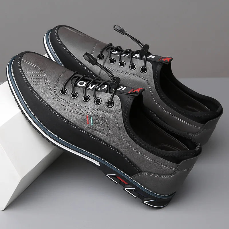 Nicor - Chaussures richelieu pour hommes Confort Orthopédique