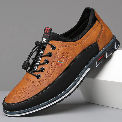 Nicor - Chaussures richelieu pour hommes Confort Orthopédique