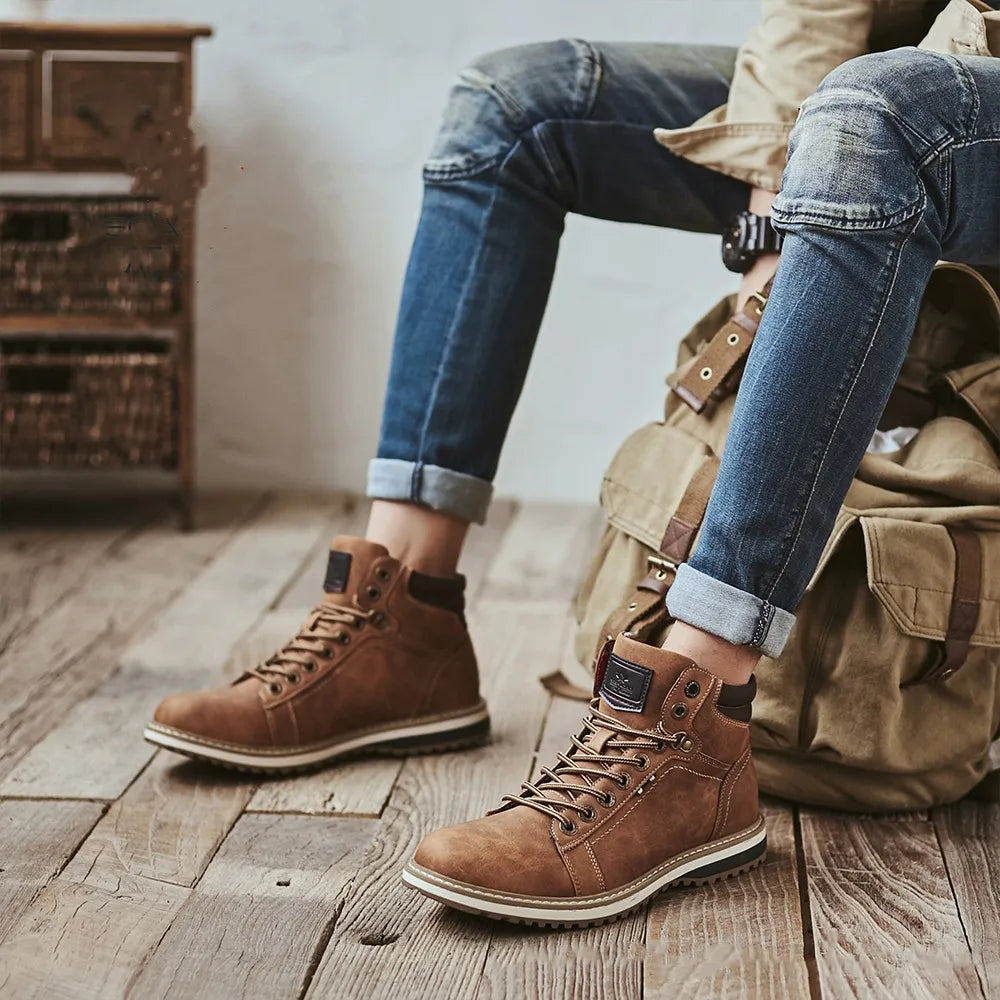 Kent - Bottines Casual Mode pour Homme Confort Orthopédique