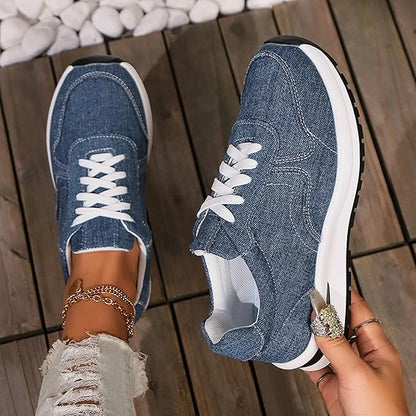 Chaussures Orthopédiques Tendances en Denim Femme