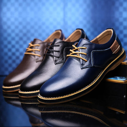 Chaussures en cuir Oxford Ondriano Confort Orthopédique