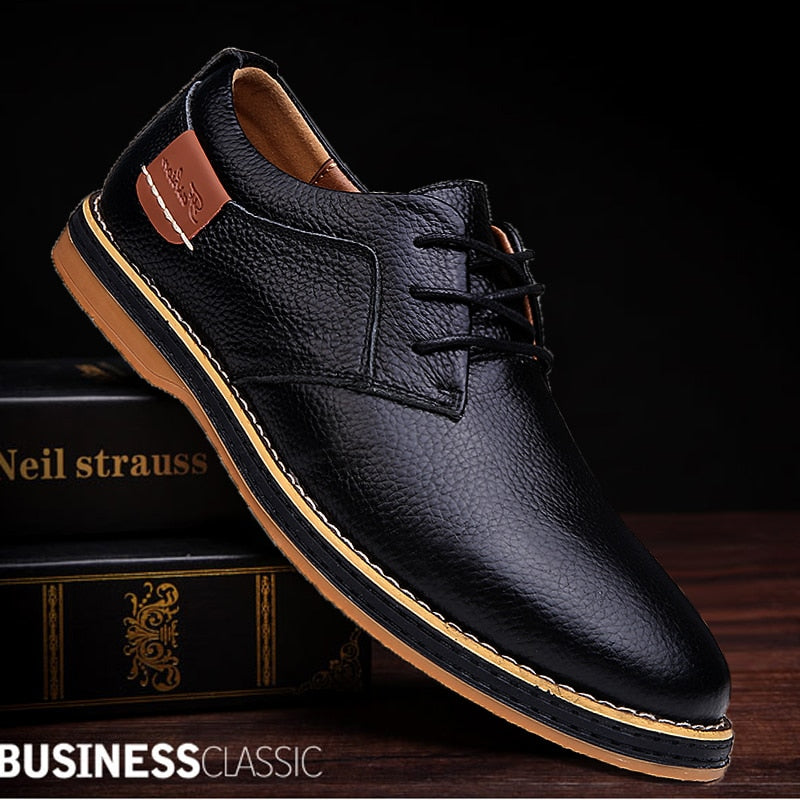 Chaussures en cuir Oxford Ondriano Confort Orthopédique