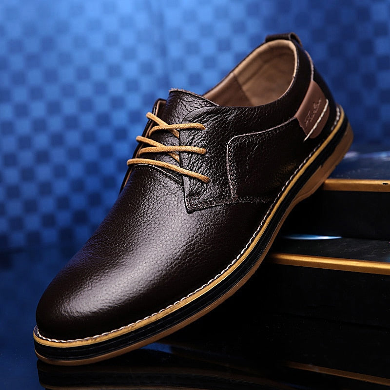 Chaussures en cuir Oxford Ondriano Confort Orthopédique