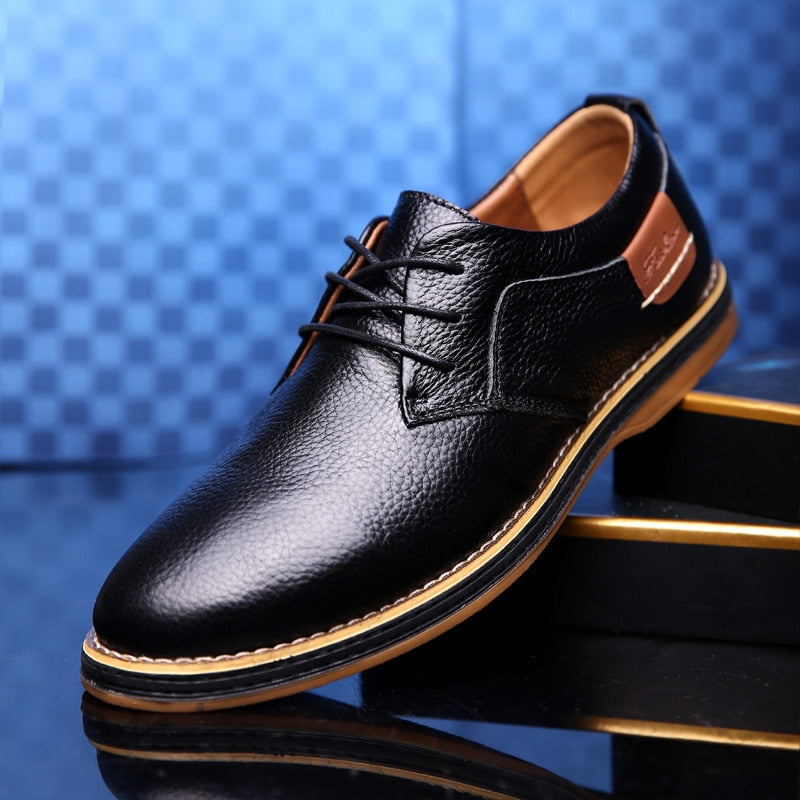 Chaussures en cuir Oxford Ondriano Confort Orthopédique