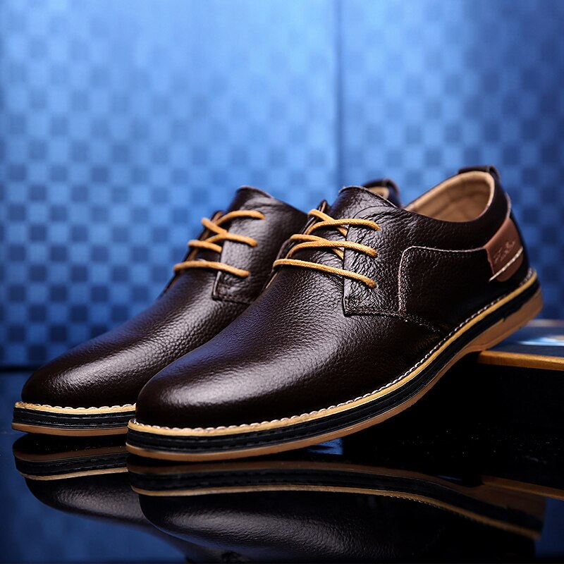 Chaussures en cuir Oxford Ondriano Confort Orthopédique