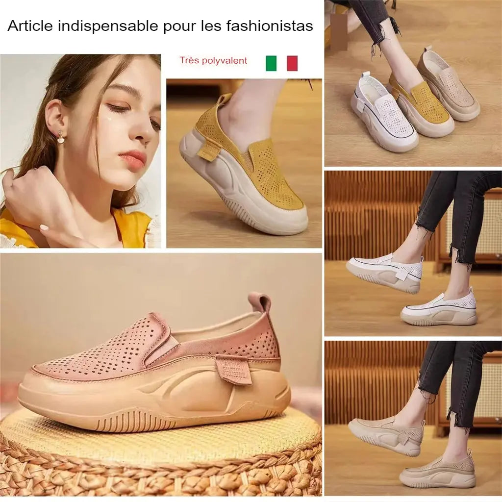 Mocassins confortables Oxfords Pour Femme Confort Orthopédique