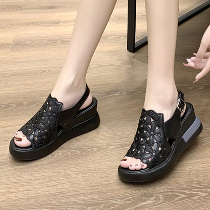 Sandales compensées pour femmes - Aspira