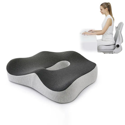 Coussin de chaise de bureau en mousse à mémoire de forme Confort Orthopédique