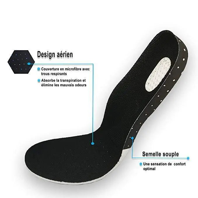 Semelles Orthopédiques En Silicone Confort Orthopédique