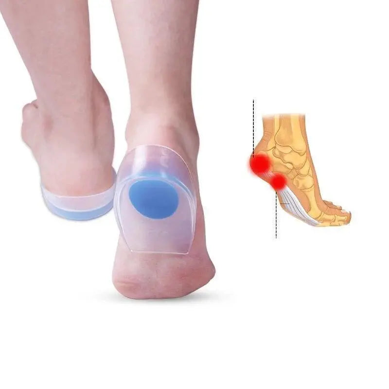 Talonnettes Orthopédiques En Silicone