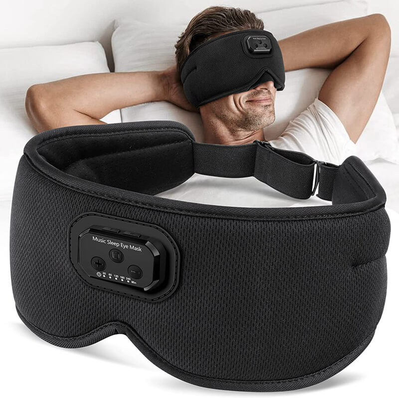Ultraweiche Bluetooth-HD-Schlafmaske mit Musik