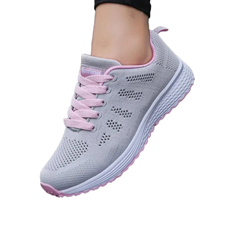 Zapatilla ortopédica para deporte-running de mujer.