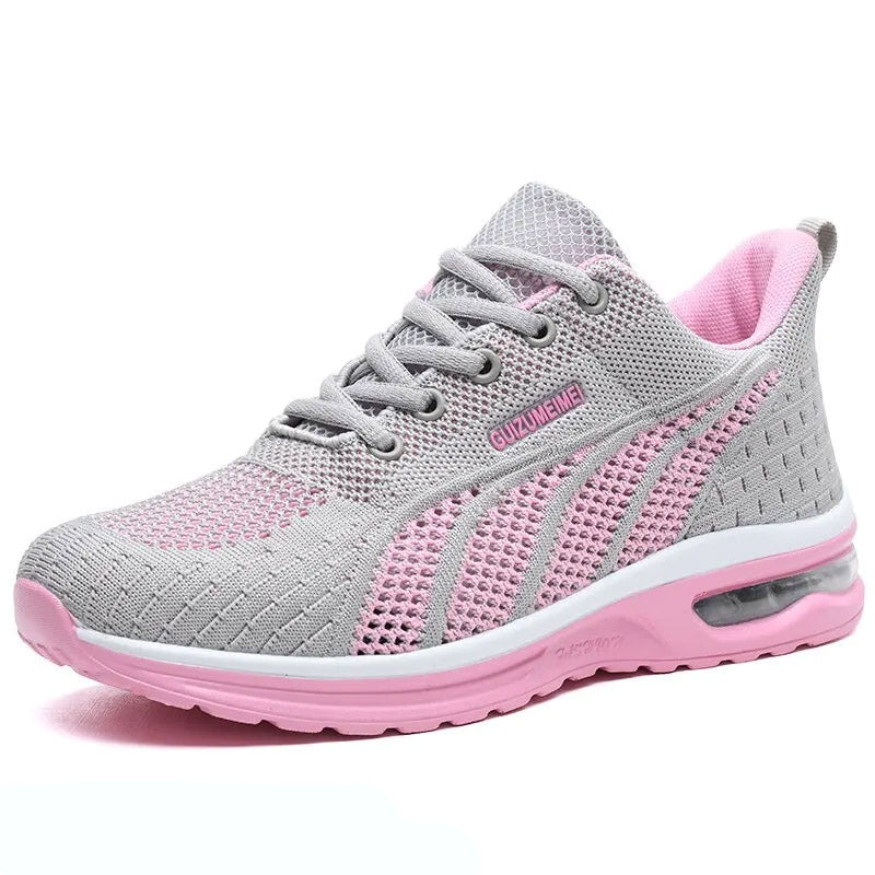 Zapatillas ortopédicas transpirables para mujer.