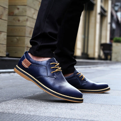 Chaussures en cuir Oxford Ondriano Confort Orthopédique