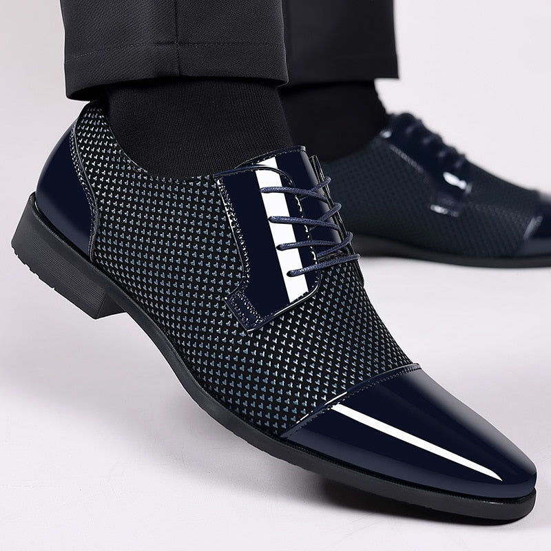 Chaussures classiques en cuir pour hommes - Formel - Confort Orthopédique